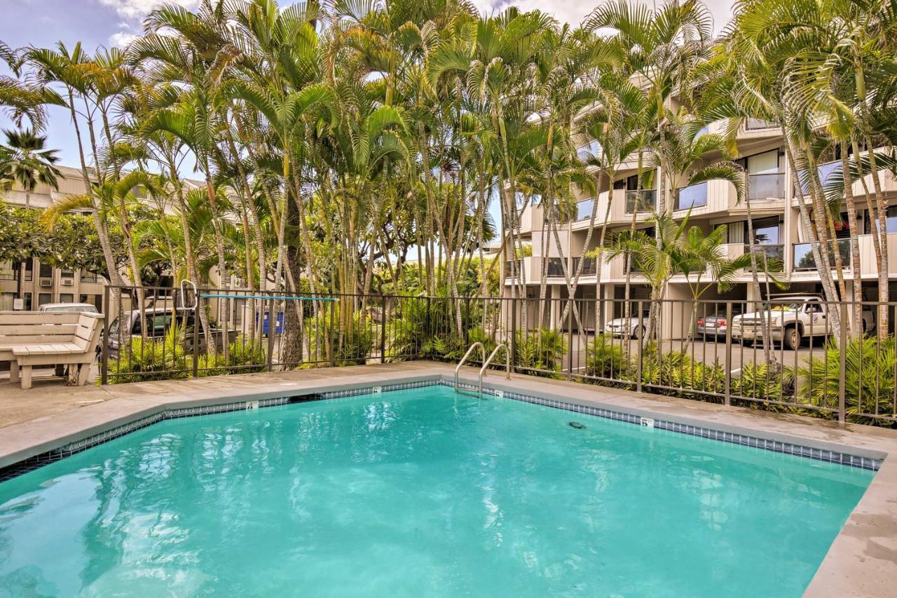 Downtown Kailua-Kona Condo With Pool And Views Exterior photo