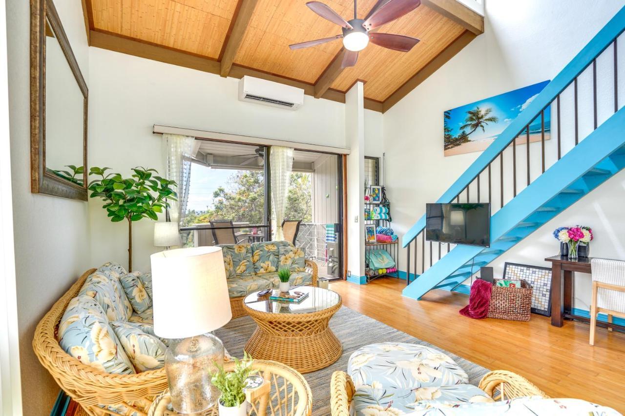 Downtown Kailua-Kona Condo With Pool And Views Exterior photo